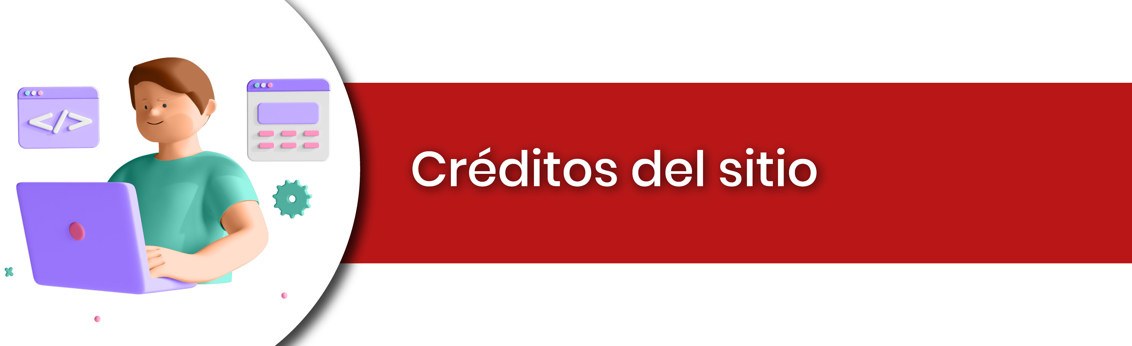 Créditos del sitio